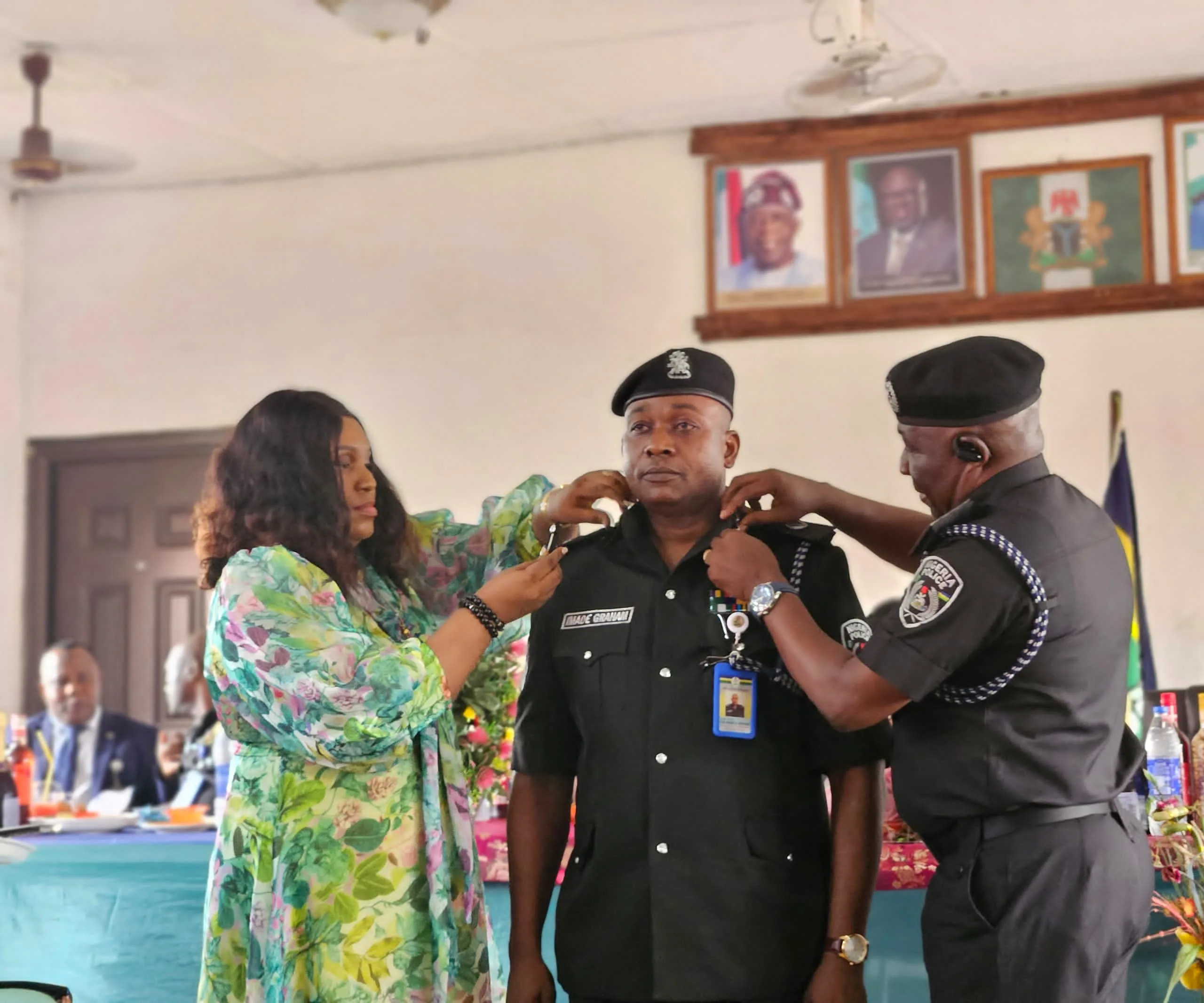 Delta State Commissioner Of Police Decorates  Elevated Police Chiefs, Says Promotion  Means More Works