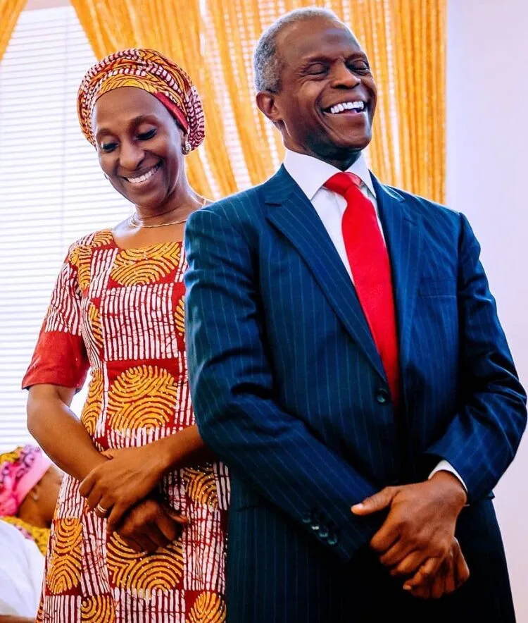 Ex-VP Osinbajo Celebrates Wife’s Birthday With Heartfelt Message