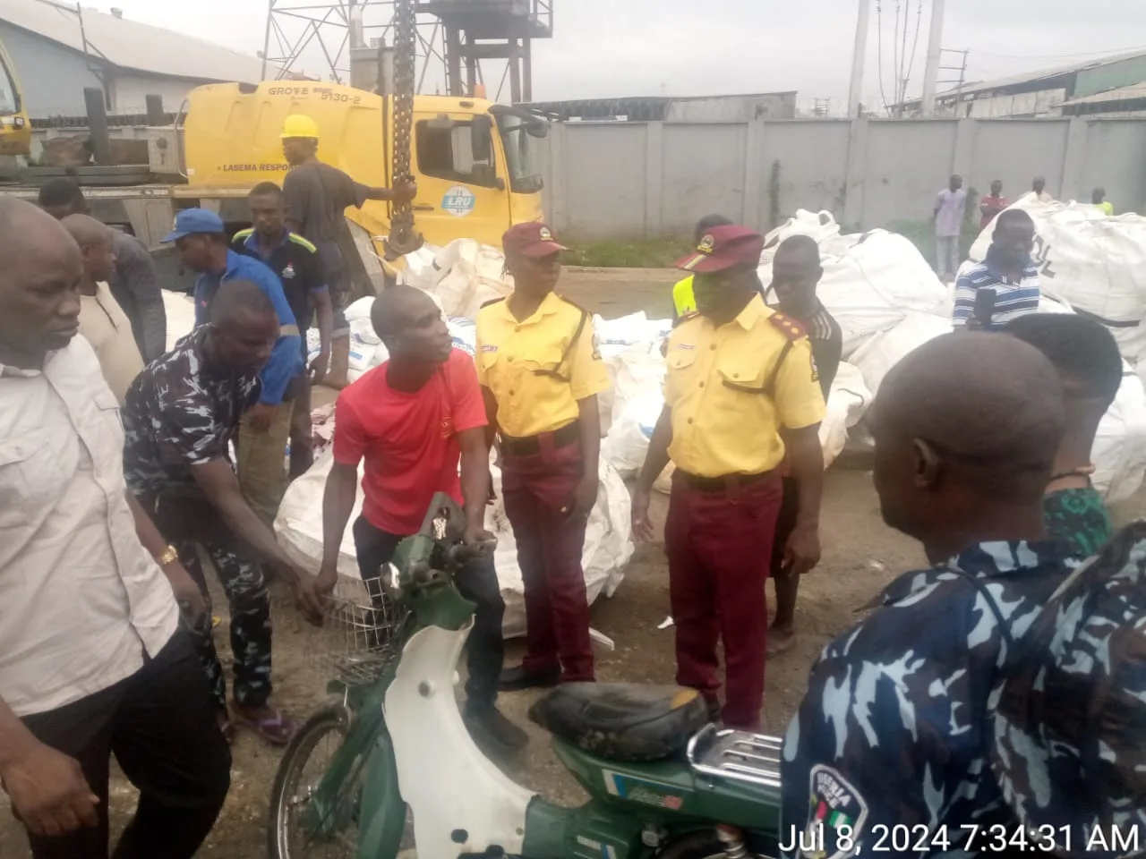 Truck Crushes Female Biker To Death In Lagos