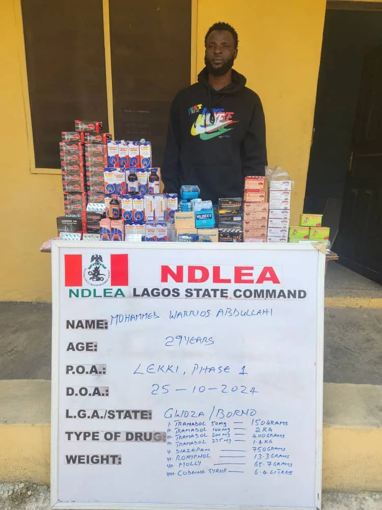 NDLEA intercepts US, Europe-bound drugs in shoe soles, N16.6b opioids at seaports