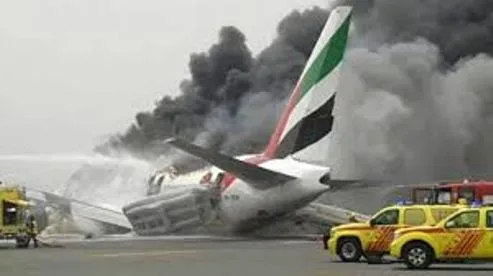 300 Passengers Escape Death As Etihad Flight Landing Gear Catches Fire At Melbourne Airport