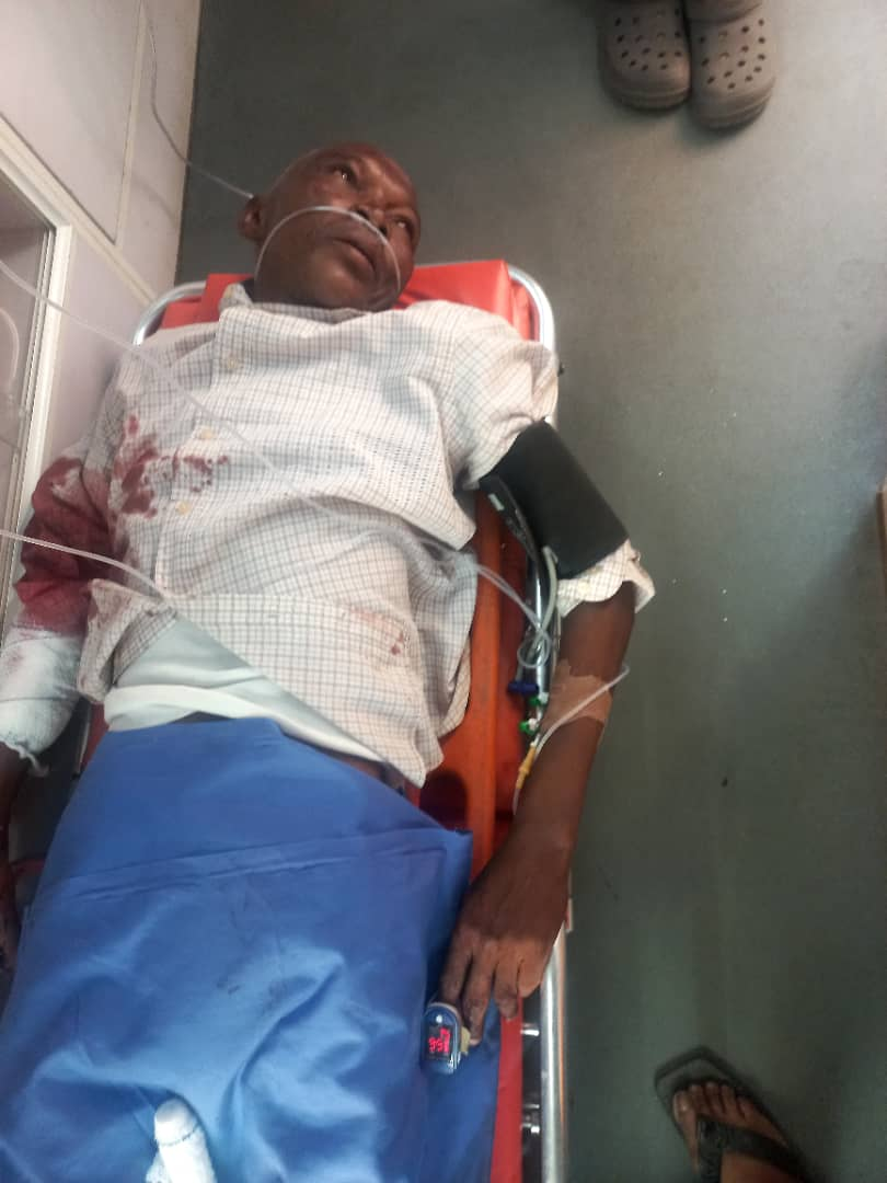 Reckless Trailer Driver Loses ControL At Excessive Speed, Leaving LASTMA Officer Injured