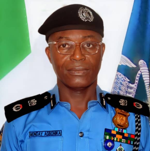 CP Monday Agbonika Of Edo State Invades Forest, Arrest Suspected Man With A Gun
