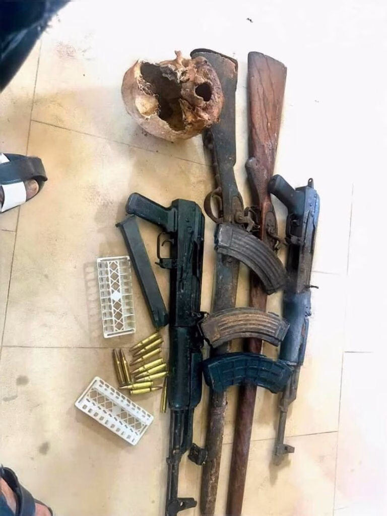 Police arrest dethroned Edo community leader, 4 others, recover arms, human skull
