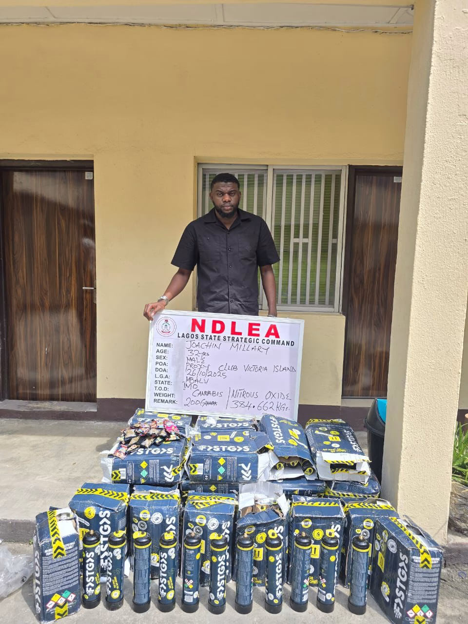 Drug parties are illegal, NDLEA warns club owners, fun seekers