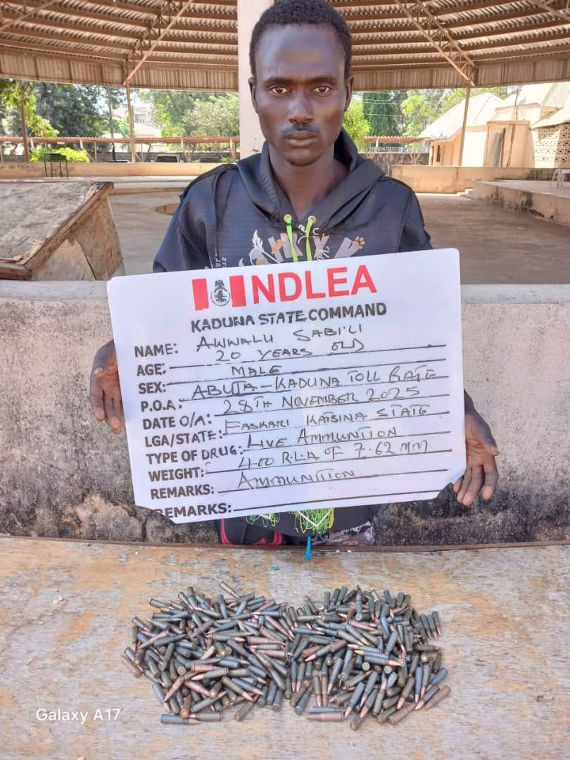 NDLEA nabs couple, one other with 1,125 rounds of ammunition, uncovers illicit drugs packaged as Christmas cookies, arrests distributors in Lagos