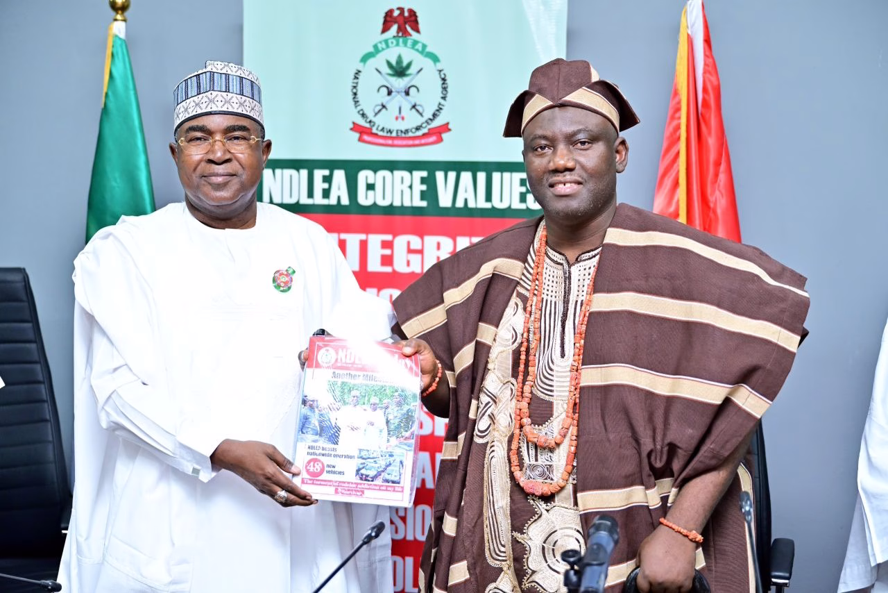 Alaafin meets Marwa, assures NDLEA of support, collaboration in fight against illicit drugs